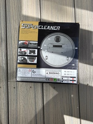 SuperCleaner Sweeping Robot Vacuum Cleaner Floor Sweeper Super Quiet NEW WHITE