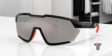 FERRARI SCUDERIA FZ6018U 501 6G Black Grey Mirror 41 mm Men's Sunglasses