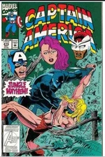 Captain America #415 Vol. 1 Marvel Comics 1993 Direct Edition VF/NM Sleeve/Board