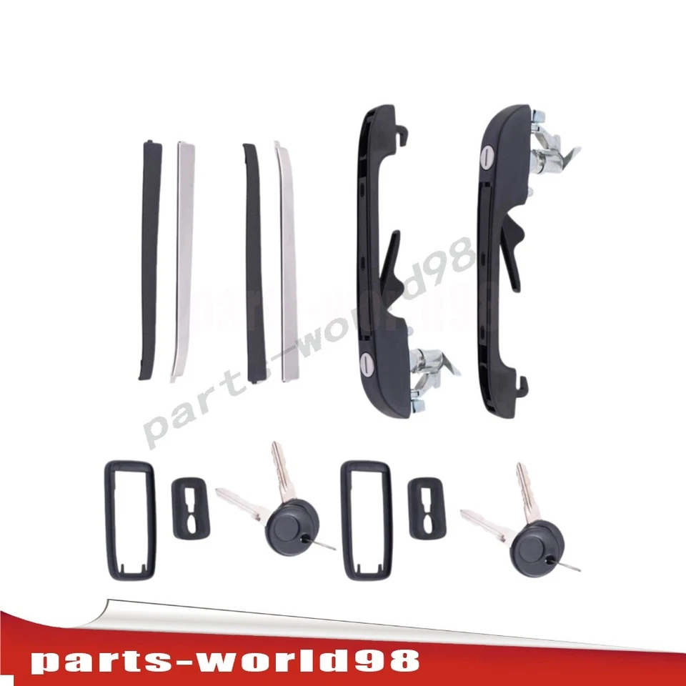 Manija de la puerta exterior delantera derecha+derecha del conductor para Volkswagen Golf GT 1987-1988 Foto 2 de 4