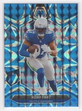 #201 Noah Fant 2024 Panini Mosaic Reactive Blue Seattle Seahawks
