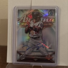 2018 Bowman Chrome - 2017 Afl Fall Stars Victor Robles #AFL-VR Autographs /150