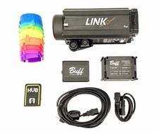 Paul C. Buff Link 800WS 800W Studio Monolight Flash Black w/ Hub Nikon Battery