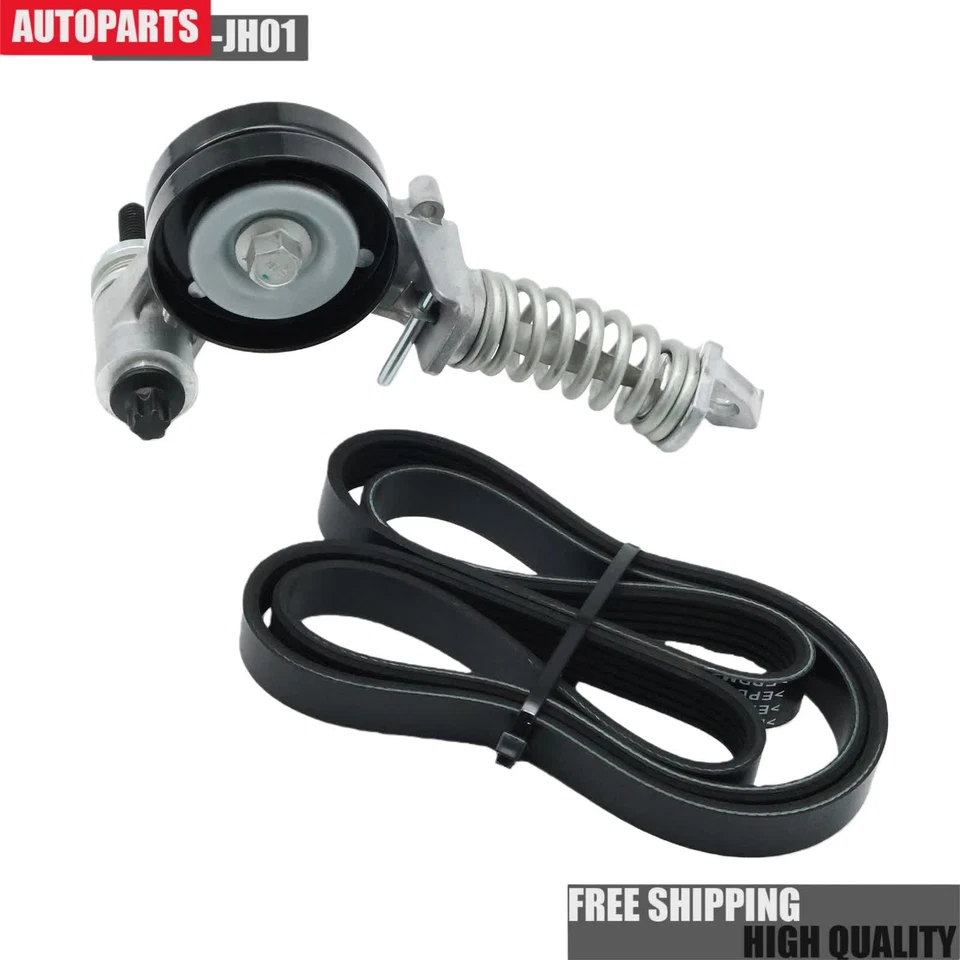 2x Kit de componentes de transmisión por correa Serpentine para Chevrolet Cruze & Cruze Limited 12-16 Foto 4 de 4