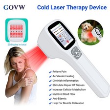 2500mW Cold Laser Therapy Body Pain Relief Healing Lazer Device Pets Friendly