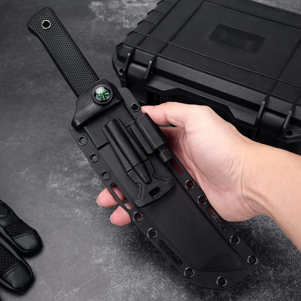 Faca de lâmina fixa tática militar COLD STEEL Recon Tanto 7" cabo Kray-Ex - Imagem 4 de 4