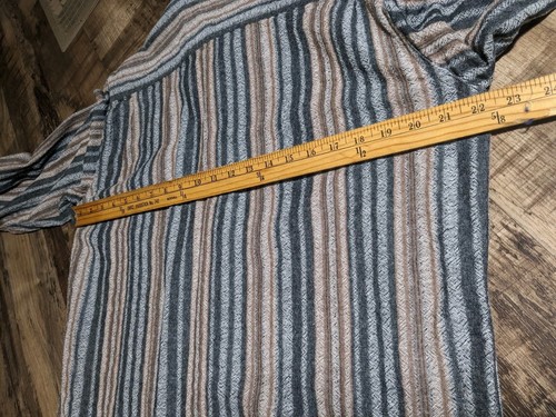 The Territory Ahead Cotton Large Striped Button Shirt Multicolor Southwestern - Picture 8 of 9