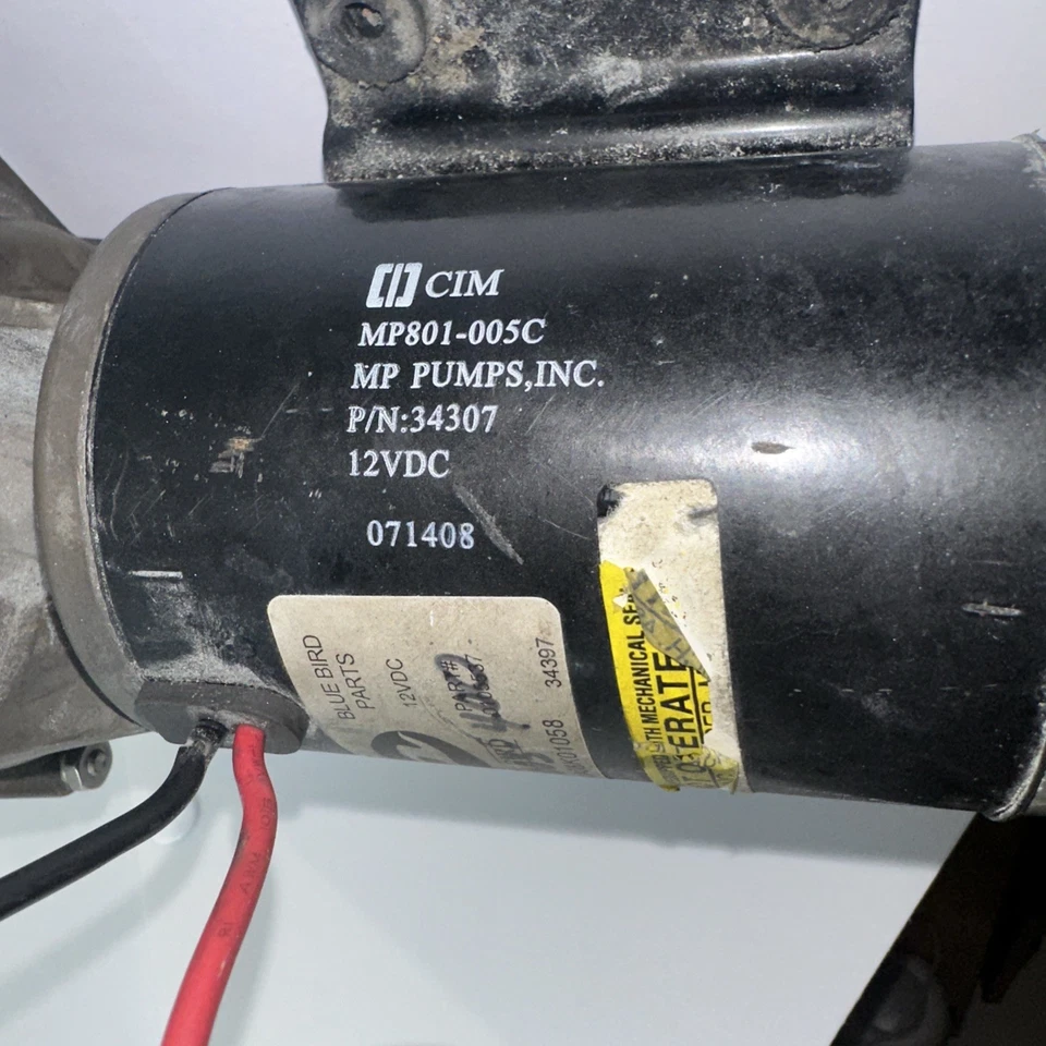 Bombas de calor auxiliar Blue Bird 0105537 MP 34307 12 VDC - Probado funcionando  Foto 3 de 4