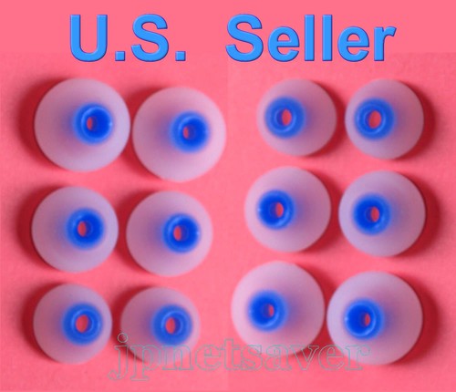 12 APPLE 4S 4M 4L Blue-White Replacement Earbuds In-ear Earphones (MA850G/A/B) - 第 1/1 張圖片