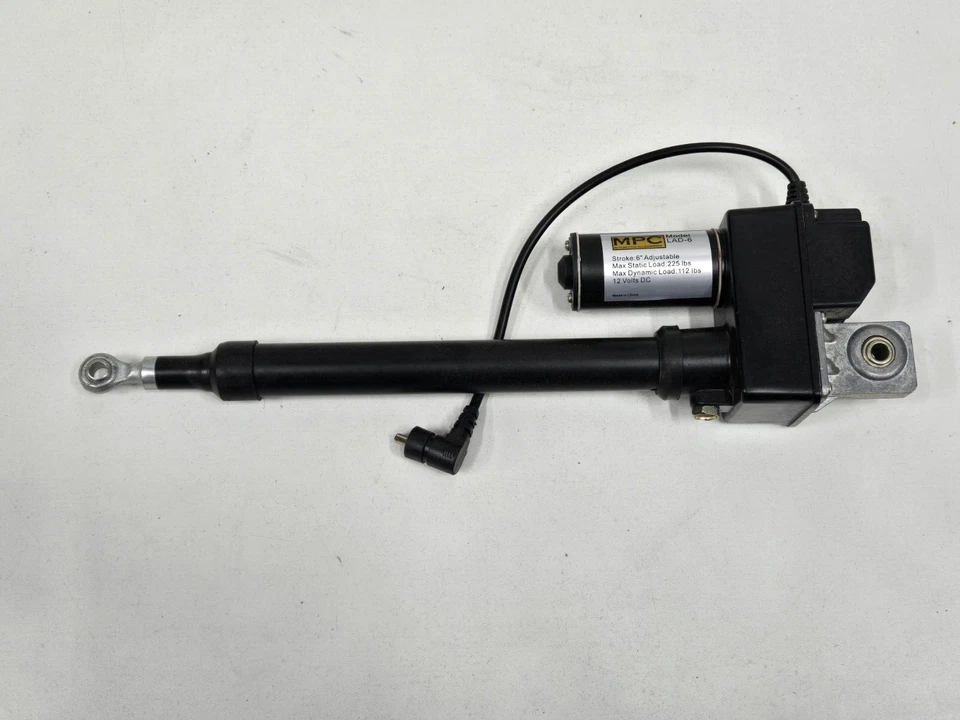 Actuador Lineal MPC 6" Carrera 12V Carga Estática Máxima 225 Foto 2 de 4