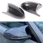 Carbon FIber Style Side Mirror Cover Cap Replacement For BMW E89 Z4 2009-2015