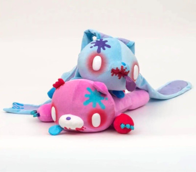 Chax GP Gloomy Set 2 Bear Bunny Plush Doll Of The Dead Zombie