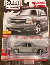 2024 AUTO WORLD 2006 Chevy Silverado SS Silver Birch Metallic