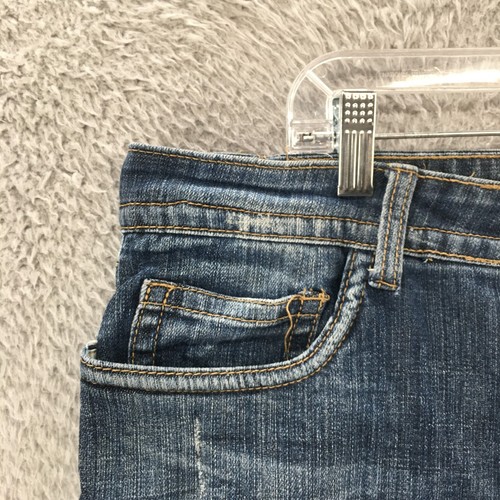 Vigoss New York Boot Jeans Womens 13 (Actual 36x32) Blue 5 Pockets Mid Rise - Picture 3 of 19