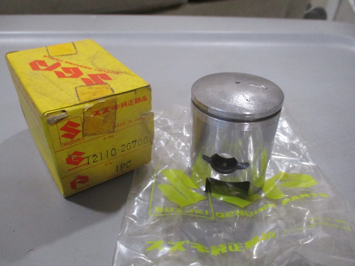 NOS Suzuki OEM Piston STD 1971 TS50 GAUCHO 12110-26700 | eBay