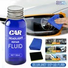 30ml Car Headlight Polish Repair Fluid Maintenance Clean Retreading Agent Spray