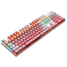 Teclado mec nico para juegos USB, GREEN EJE RGB