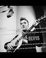 1955 ELVIS PRESLEY "TWENTY FOURTH STREET STUDIO" (PHOTO) RCA NEW YORK