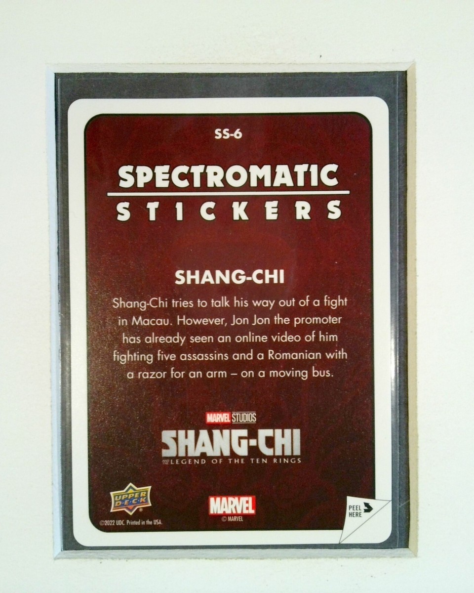 SS-6 Simu Liu as Shang-Chi 2023 Upper Deck Shang-Chi SS-6 Simu Liu as Shang-Chi 2023 Upper Deck Shang-Chi