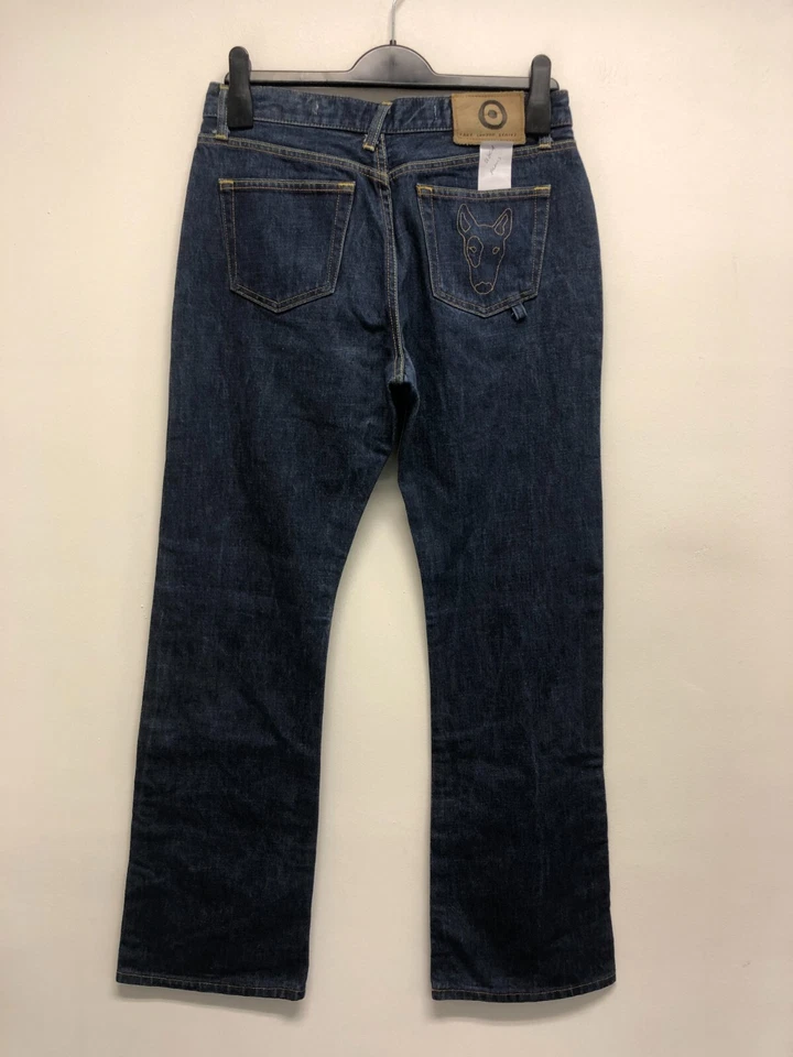 JEANS BOOTCUT FALSOS LONDON GENIUS PARA HOMBRE W30 L33 EN MUY BUENA CONDICIÓN 9390 Foto 3 de 4