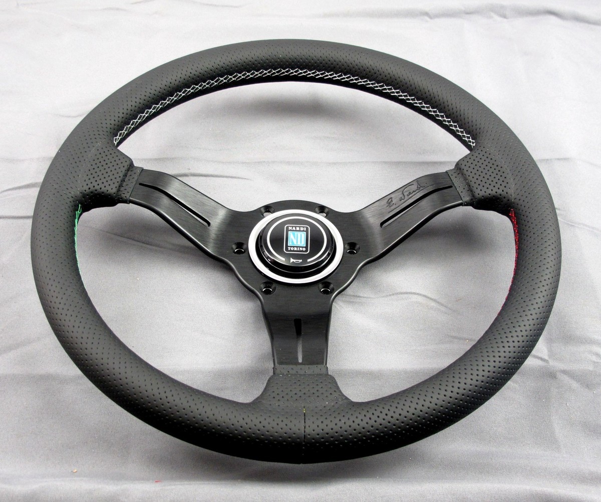 Nardi Steering Wheel - Deep Corn 330mm - Perforated - Sectored