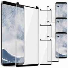 For Samsung Galaxy S8 Plus / S8 Case Friendly Tempered Glass Screen Protector