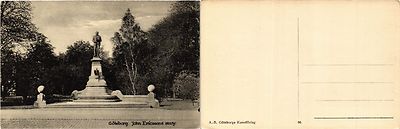 Old postcard AK GÖTEBORG John Ericssons status Sweden (441433)