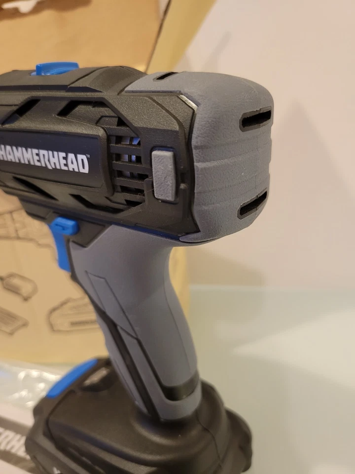 Hammerhead 20v 3/8" Drill/ Driver Kit Model:hcdd201 EUC - Image 4 of 4