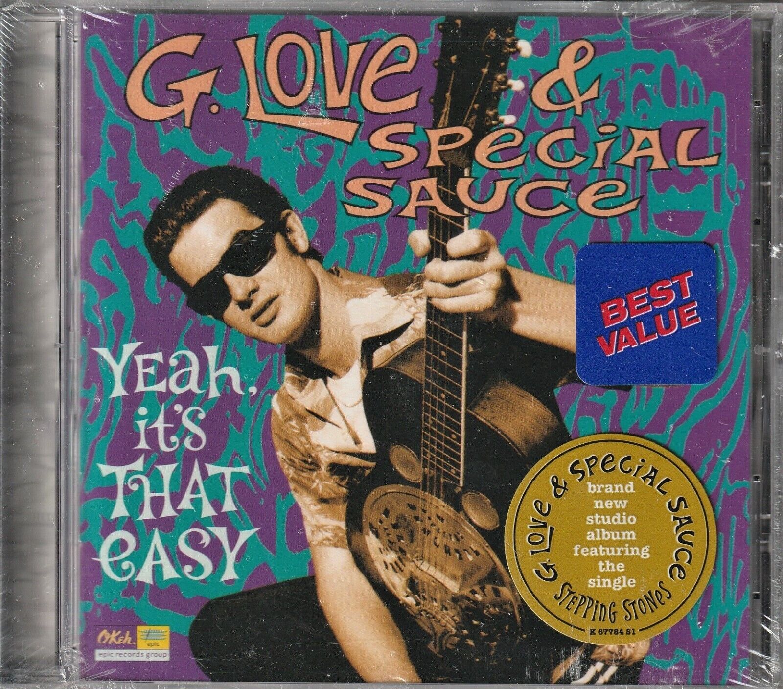 CD Yeah, its That Easy G. Love & Special Sauce OKah/Epic Records 1997 NEW Sealed