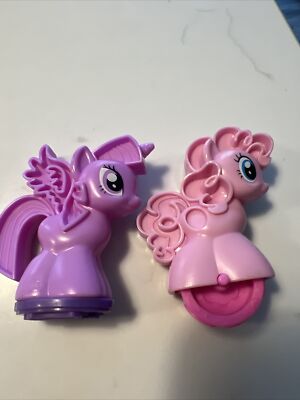 Play-Doh My Little Pony 3'' MLP Pink and Purple Figures Horseshoe Roller & Stamp