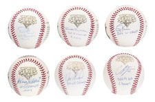 2009 New York Yankees WS Champs Team Signed Baseball Collection 42 Balls JSA COA