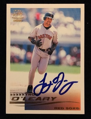 #ad TROY O#x27;LEARY 2000 PACIFIC Autograph Signed AUTO Baseball Card 44 RED SOX $9.98