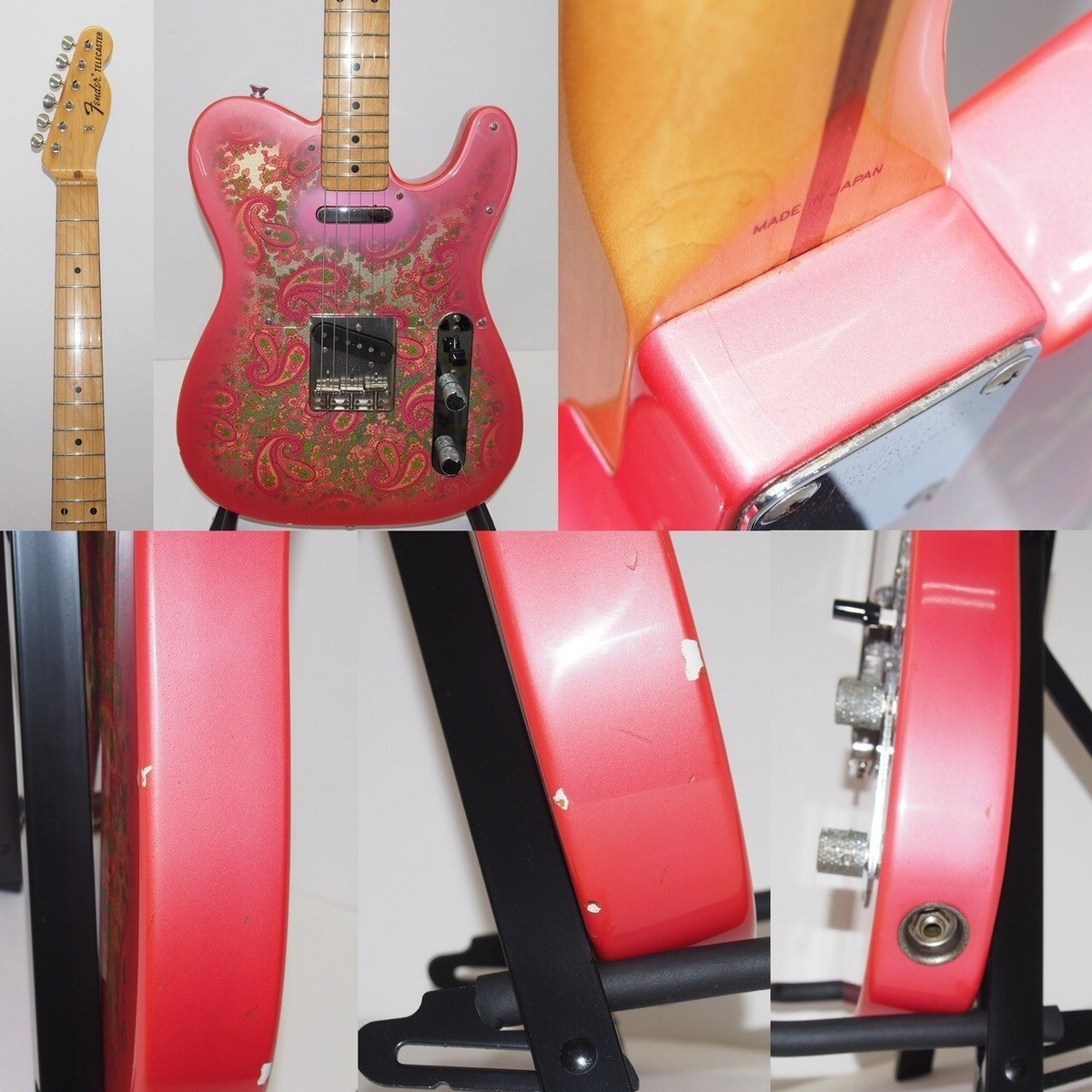 Fender Japan TL69-85PRD Telecaster Pink Paisley A Serial