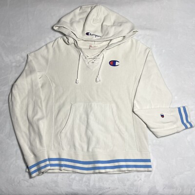 Vintage 1970s Champion Reverse Weave Warmup Drawstring Hoodie  