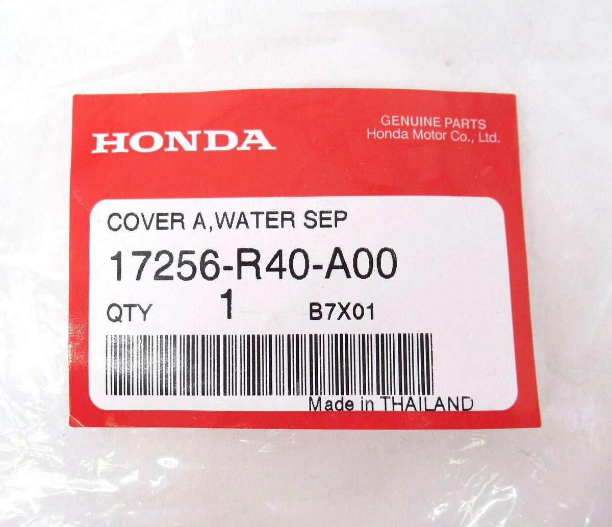 Genuine OEM Honda 17256-R40-A00 Air Intake Inlet Cover 2008-2012