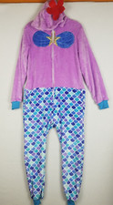 Little Mermaid Womens SZ S Pajamas One Piece Purples Teal