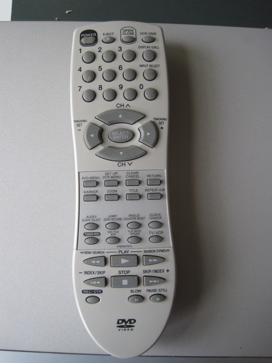 Télécommande Filaire Vintage Sansui RV-5S Pour Magnétoscope VHS - Occasion Fonctionnelle