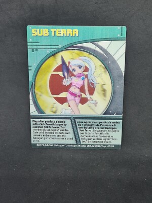 (Z4) SPIELKARTEN FR BAKUGAN Battle Brawlers SUB TERRA 47/48 FOIL