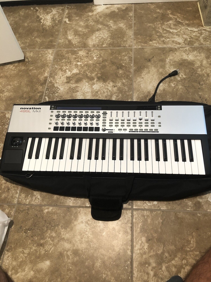 Novation 49SL MKII MIDI and CV Equipped Keyboard Controller | eBay