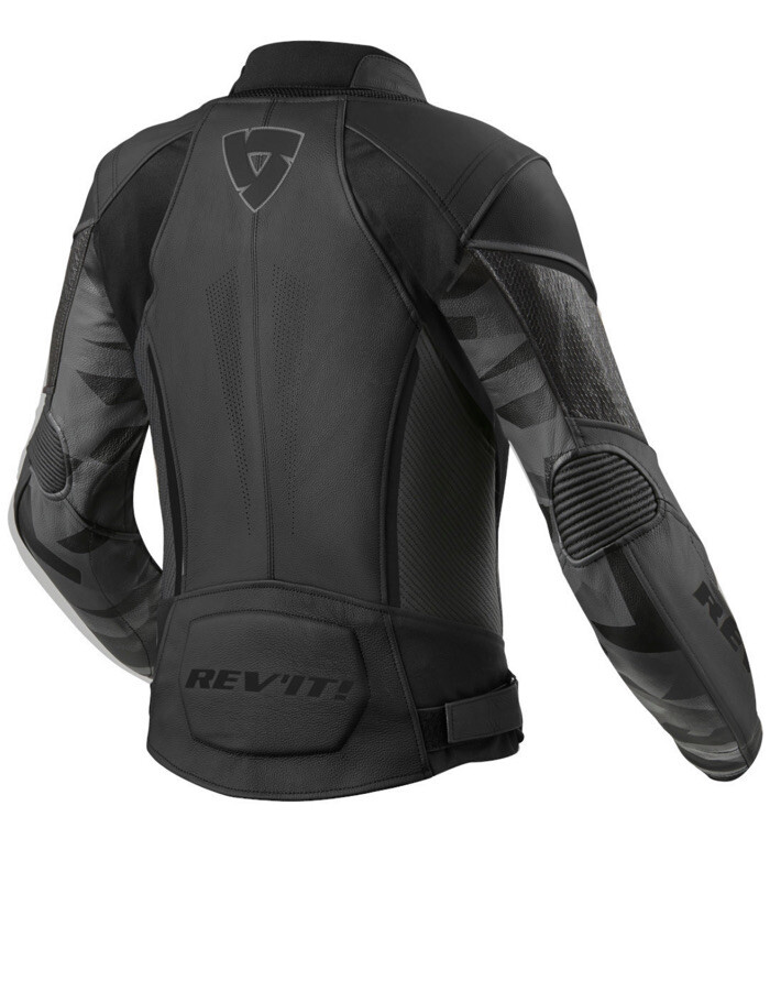 Revit Xena Ladies Motorcycle Leather Jacket M Black Women