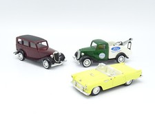 Solido - Road Champs 1/43 - Lotto Di 3 Ford: V8 + Carro Attrezzi + Thunderbird