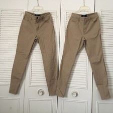 Hollister High rise super skinny khaki Beige pants size 5S W27- L28