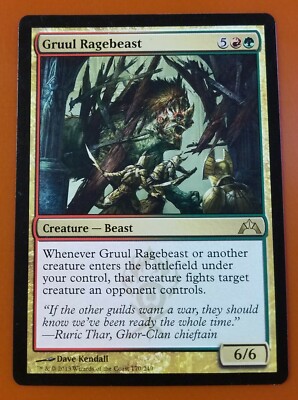 1x Gruul Ragebeast | Gatecrash | MTG Magic Cards | eBay