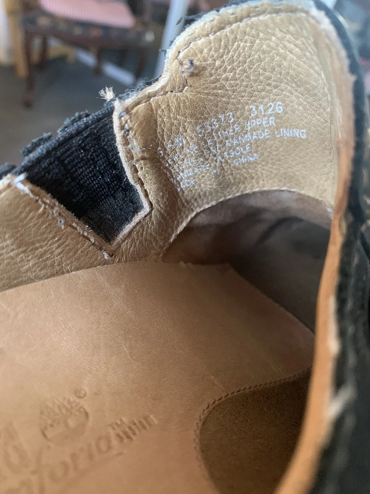 Timberland Comforia System Mules de Cuero Talla 6.5, Suela de Goma Foto 3 de 4