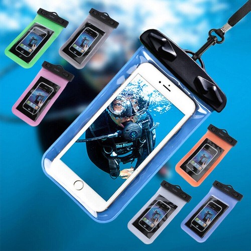 Waterproof Phone Case Underwater Pouch Hiking Dust Proof Cover iPhone Samsung - Picture 3 of 16