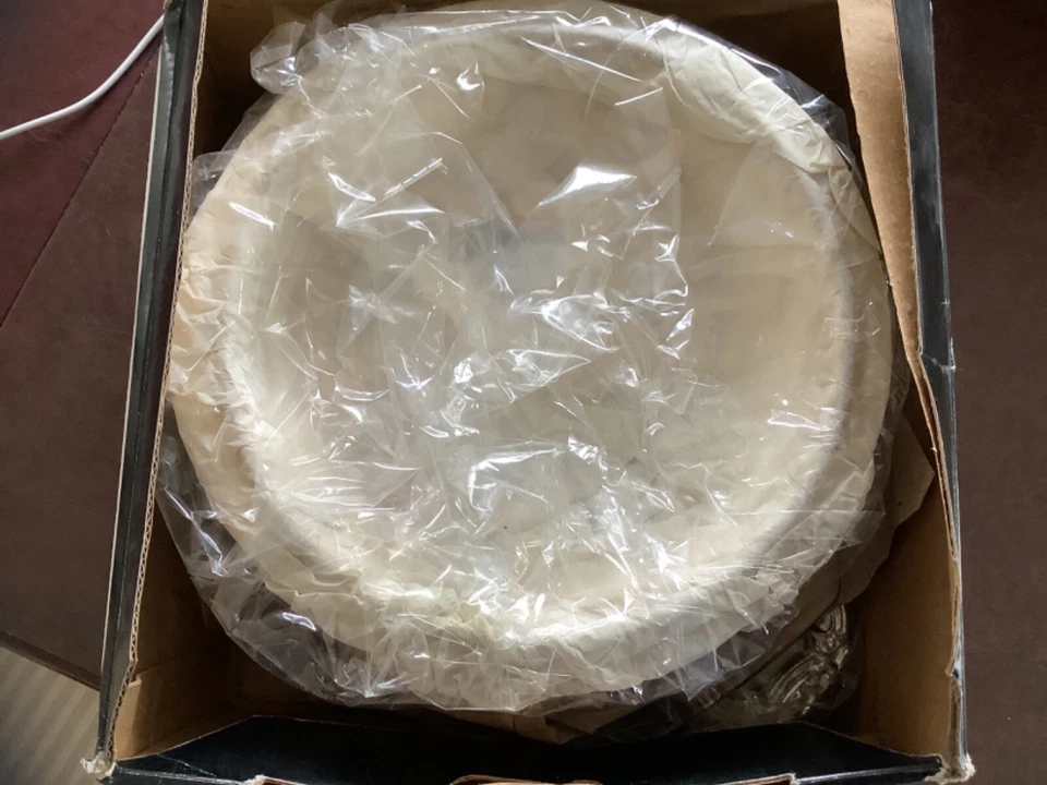 Nuevo Plato de Plata Regal + Vidrio 2 cuartos Inserto Plato de Frotamiento Duo Servidor de Alimentos Foto 4 de 4