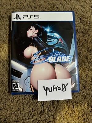 Stellar Blade PS5 CUSTOM COVER ART & CASE - NO GAME