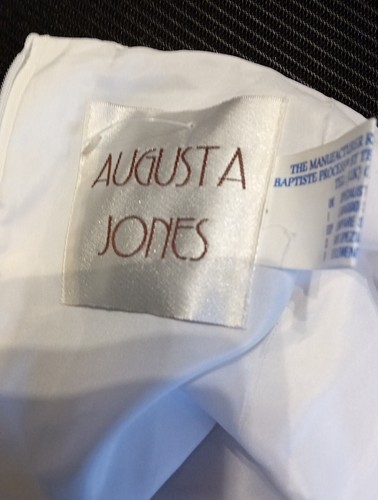 Wedding skirt size 18 white chiffon Augusta Jones, check measurements - Picture 3 of 4
