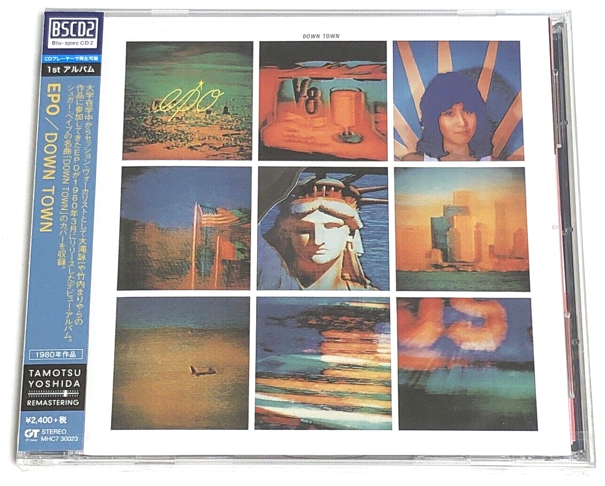 EPO / DOWN TOWN 1980 CD Japan Tower Records Ltd Blu-spec CD2 City