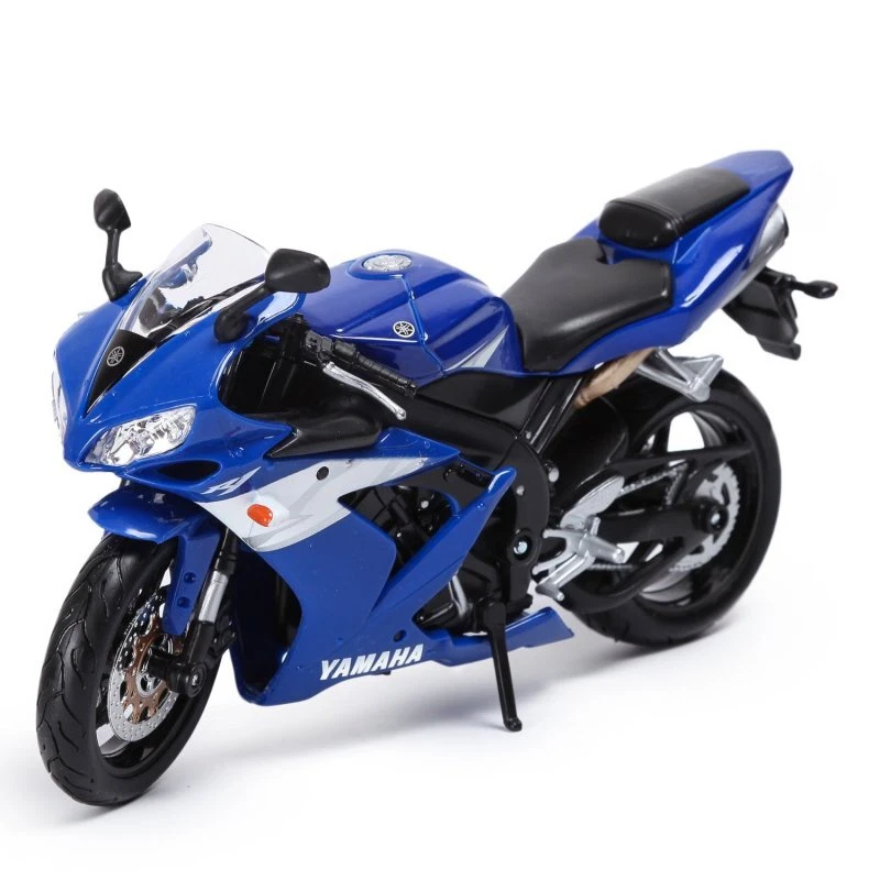 YAMAHA YZF-R1 - 2004 - blue / white - Maisto 1:12 - Photo 4/4